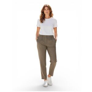 NWT Investments Women's Tan Straight Leg Pants